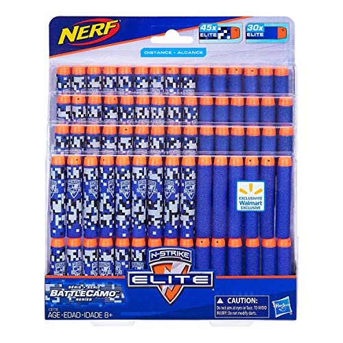 Hasbro Nerf N-Strike Elite 75 Darts Refill Pack - with Exclusive BattleCamo...