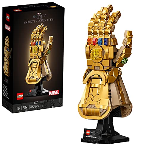 LEGO 76191 Marvel Super Heroes Infinity Handschuh, Avengers Set für Erwachsene...