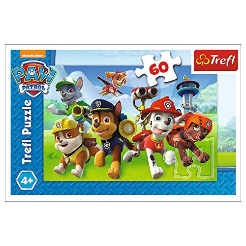 Trefl, Puzzle, Die Mission ruft, PAW Patrol, 60 Teile, für Kinder ab 4 Jahren