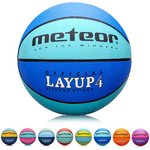 meteor® Kinder Basketball Layup Größe #4 Jugend Basketball ideal auf die...