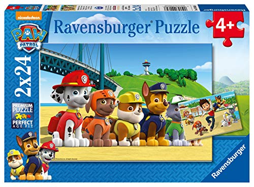 Ravensburger Kinderpuzzle - 09064 Heldenhafte Hunde - Puzzle für Kinder ab 4...