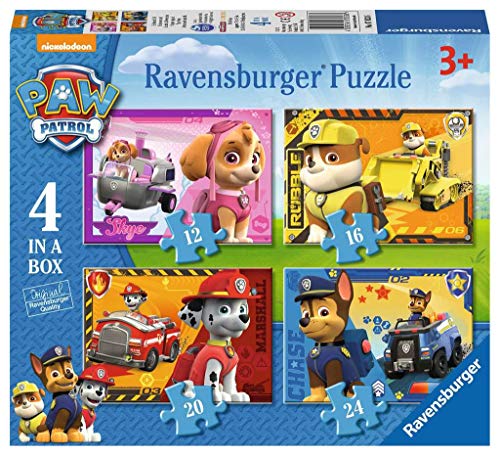 Ravensburger Paw Patrol 7033, Mehrfarbig