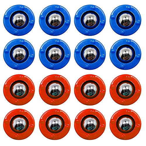 CS COSDDI Shuffleboard,Shuffleboard Pucks,Curling Mini Rollers Ersatzset mit 16...