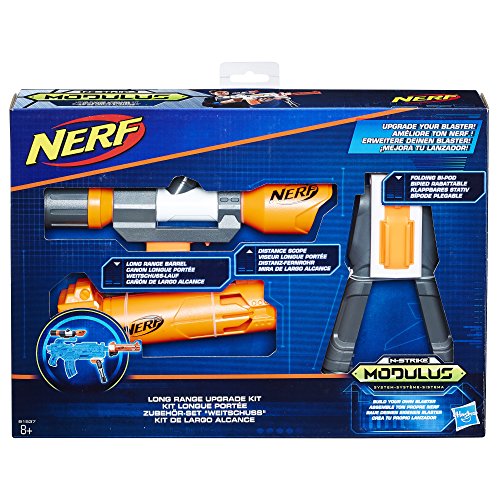 Hasbro Nerf B1537EU6 N-Strike Modulus Zubehör-Set 'Weitschuss',...